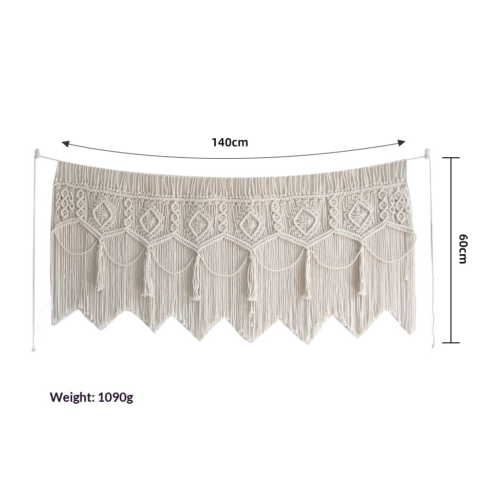 Nordic Hand Woven Tapestry Curtain