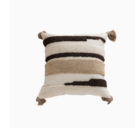 Nordic Retro Ethnic-Style Velvet Throw Pillow Cover