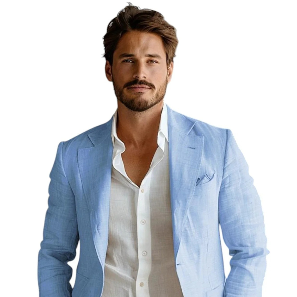 Men's Spring Jacket Business Suit Plus Size British