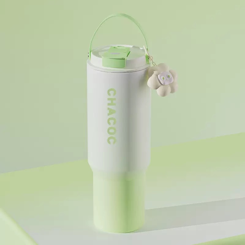 Simple Ladies' Large Capacity Gradient Vacuum Insulated Cup