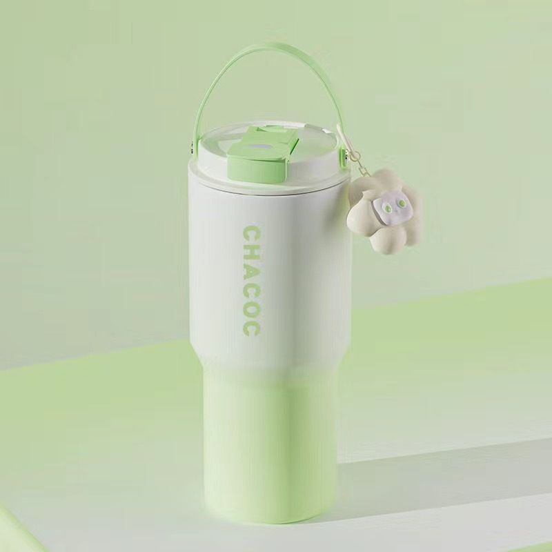 Simple Ladies' Large Capacity Gradient Vacuum Insulated Cup