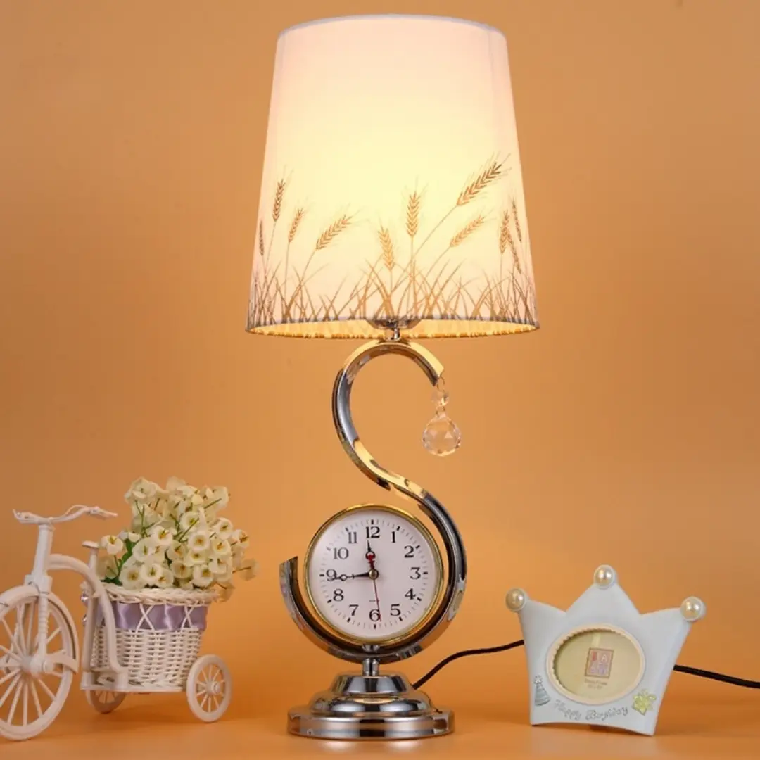 Simple And Retro European Style Desktop Lamp For Home Use