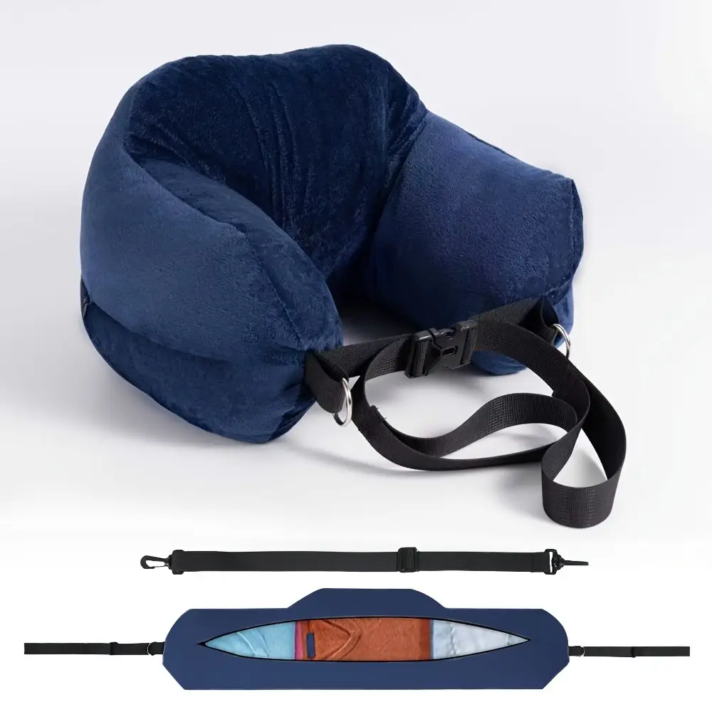 Travel Pillows Can Be Filled With Clothing Or Used As Luggage Pillow Covers