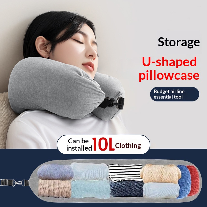 Travel Pillows Can Be Filled With Clothing Or Used As Luggage Pillow Covers