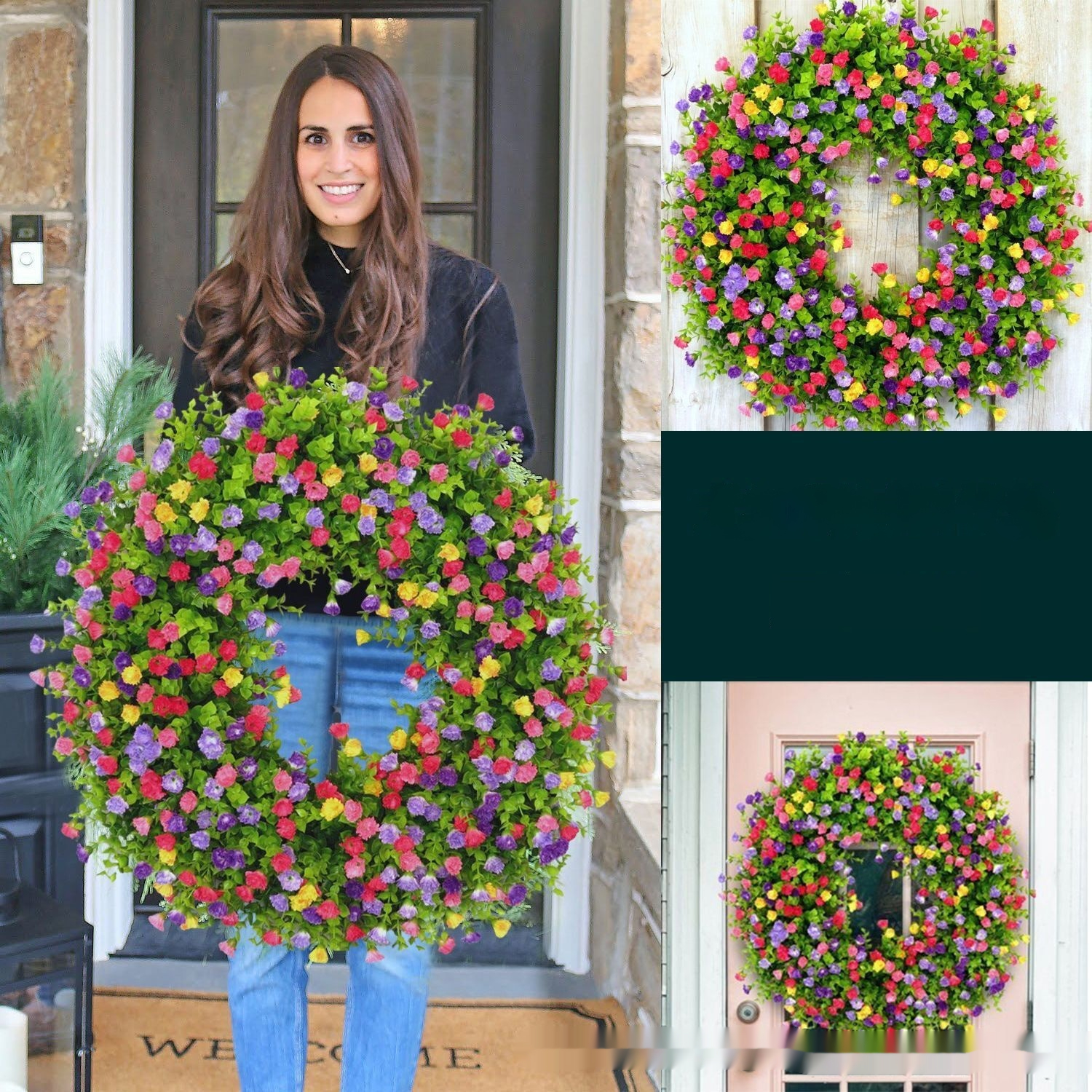 Colorful Garland For Spring Festival Wall Decor And Hanging Ornaments