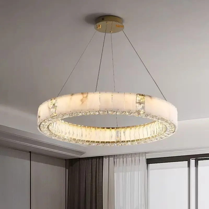Affordable Luxury Crystal Onyx Chandelier For Hotels And Clubs