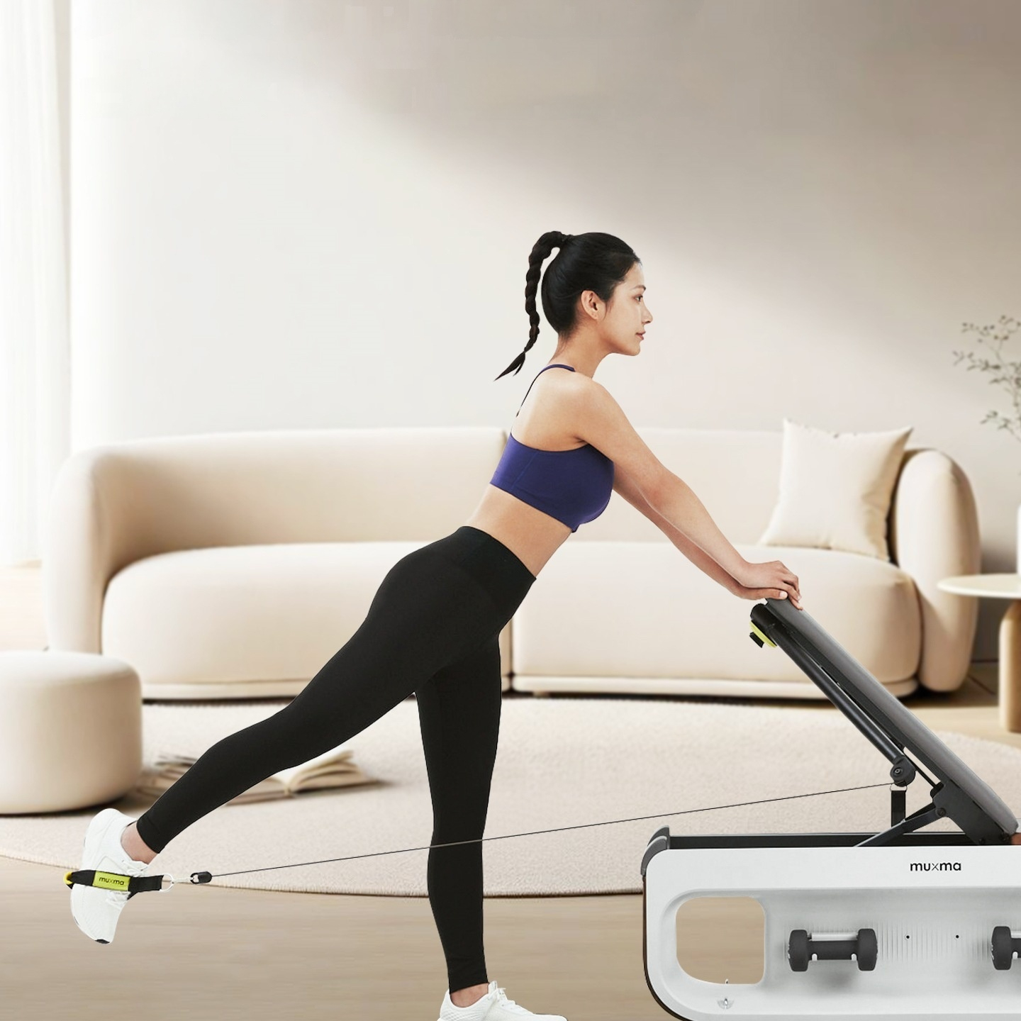 Pilates Equipment Home Multifunctional Fitness Chair And Bench