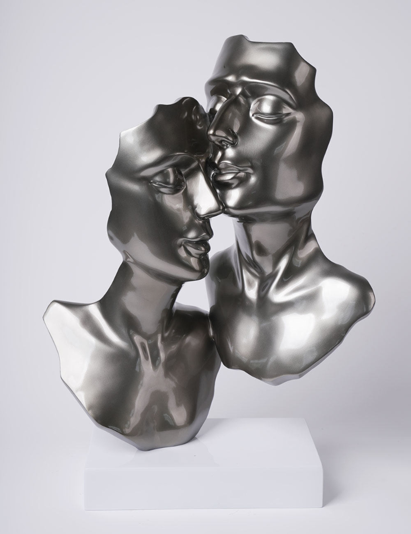 Abstract Couple Portrait Figurine, picture 2 of 5