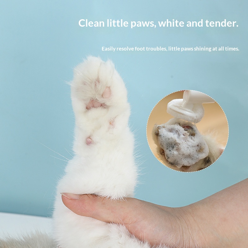 No Rinse Cleaning Foam For Dog Paws