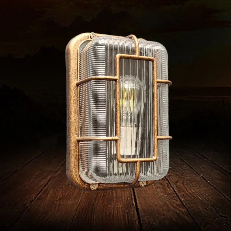Outdoor Retro Industrial-Style Cast Aluminum Decorative Wall