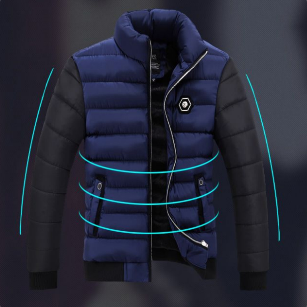 Men's Short Cotton-padded Coat  Fleece-lined And Thickened New Style For Winter