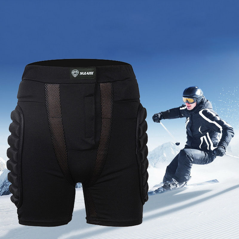 Mens Casual Outdoor Sports Ski Hip Protection Pants