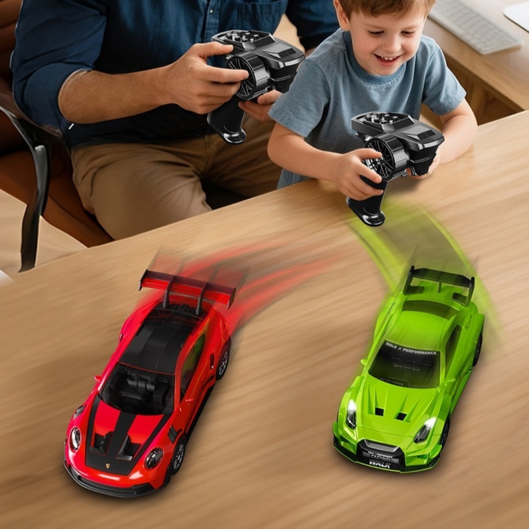 Boys Remote-controlled Alloy Drift Racing Track And RC Car