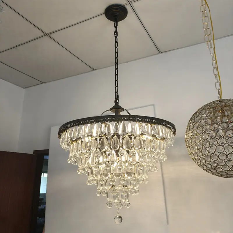 American-style Grape Crystal Chandelier