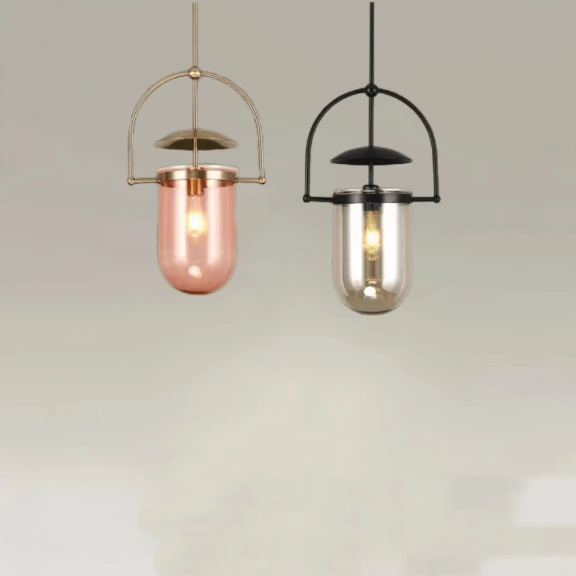 Modern Minimalist Chandelier In A Rustic American Country Or Industrial Style