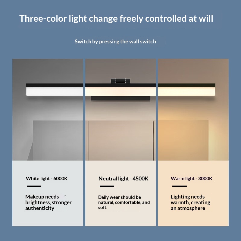 Bathroom Vanity Mirror Cabinet Wall Light - Image 2