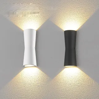 Outdoor Courtyard Pathway And Balcony Wall Lights