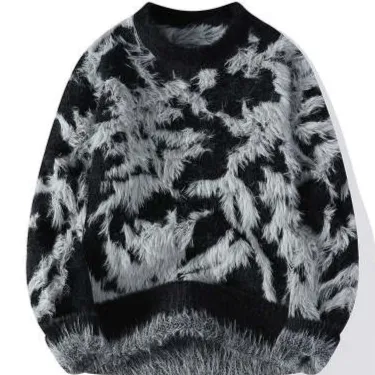 Autumn And Winter Round Neck Loose Sweater