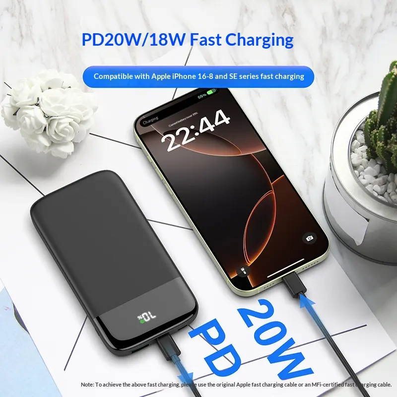 Ultra-thi Portable 10000 MAh Power Bank