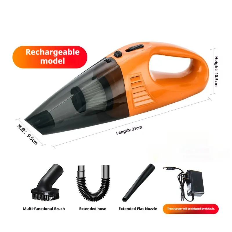 Handheld Portable High Power Wireless Car Vacuum Cleaner