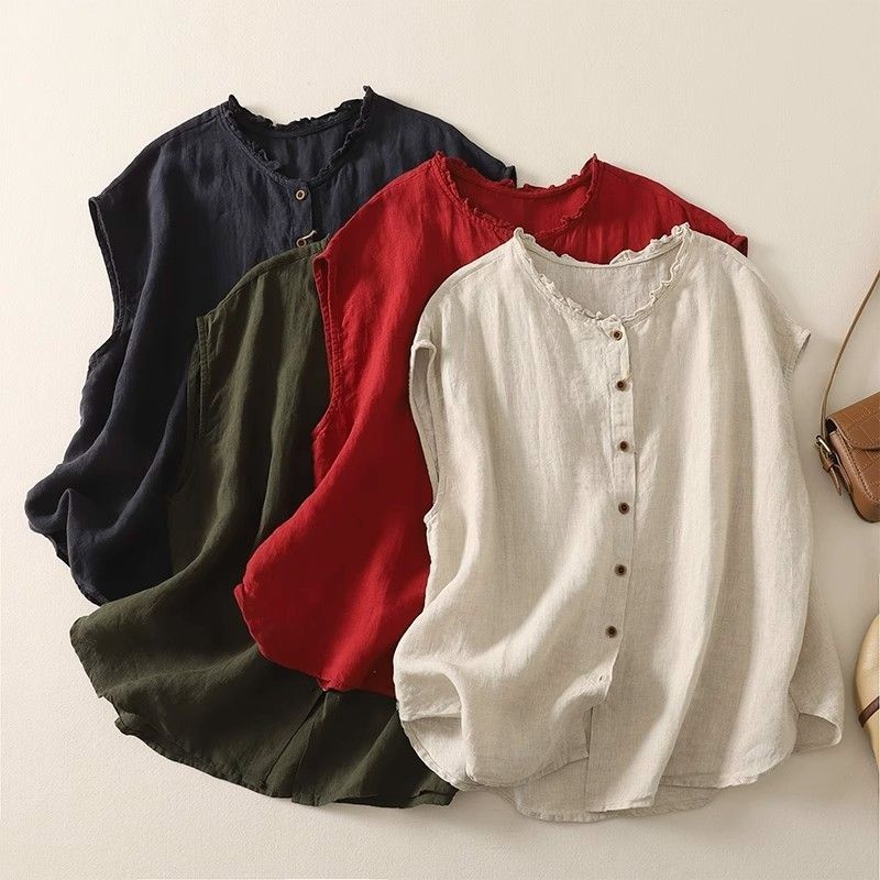 Womens Sleeveless Top Vest Cardigan Or Jacket