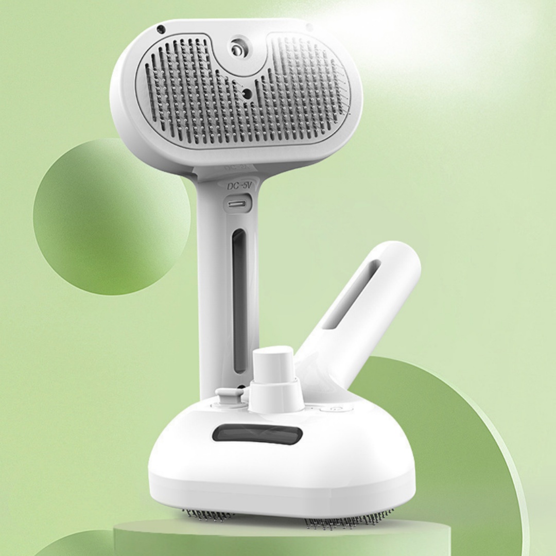 Pet Spray Comb Pin Brush Cat Grooming Comb For Removing Fur And Detangling Knots