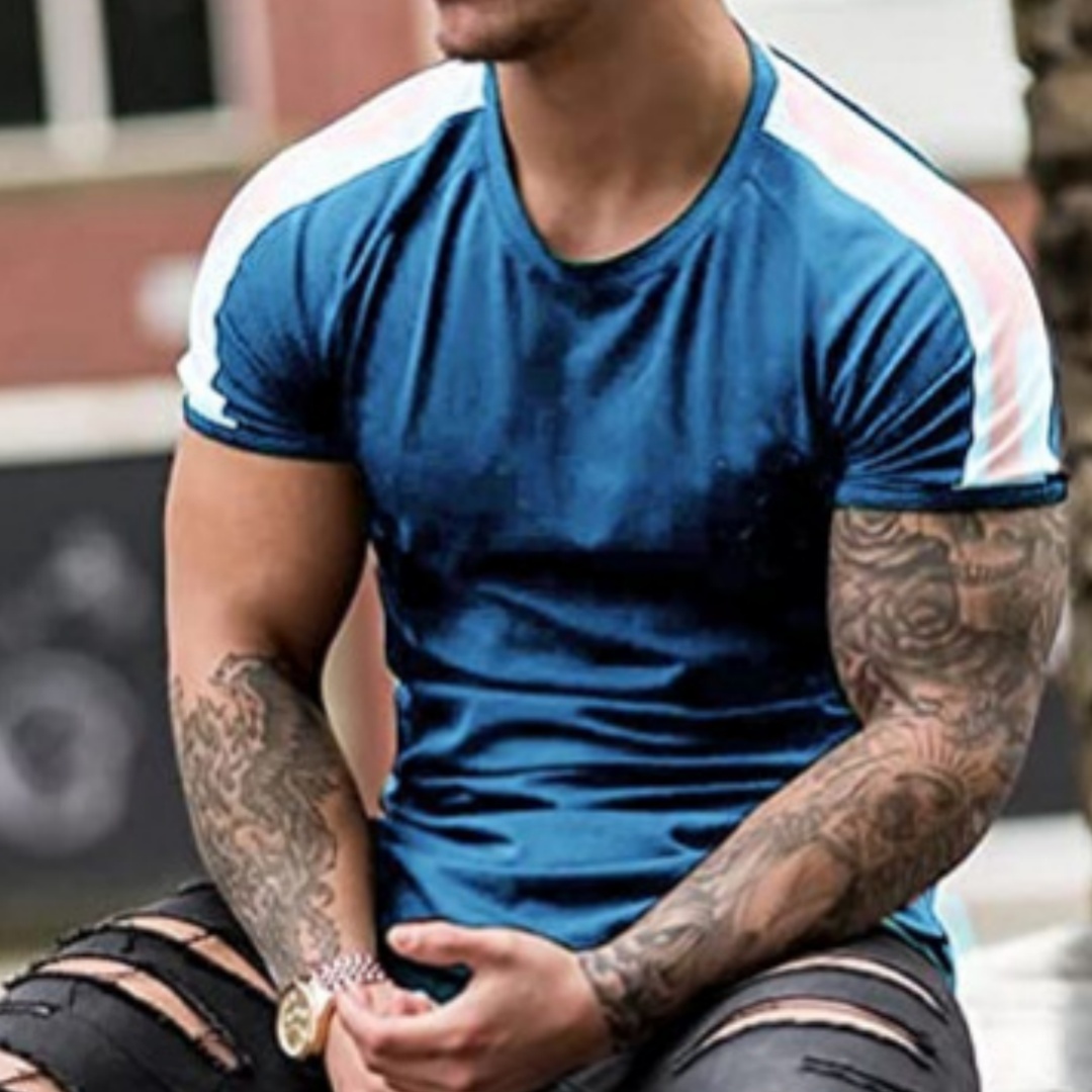 Men's Summer Lightweight Short-sleeve T-shirt