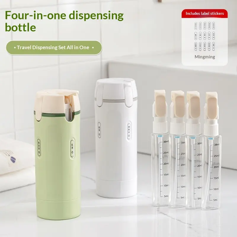 Travel sized 4 in 1 Wash Care