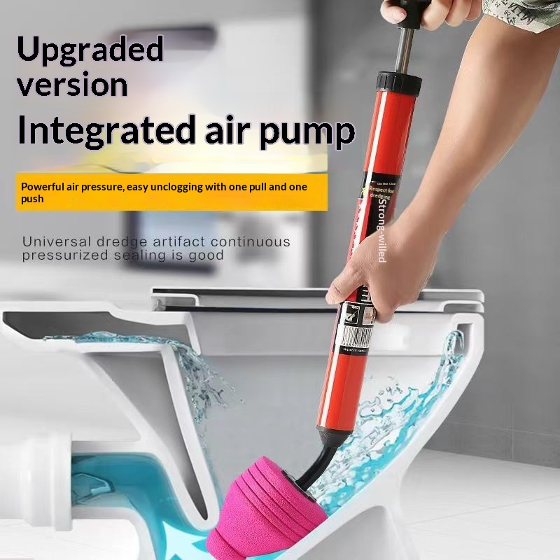 Household Drain And Toilet Plunger