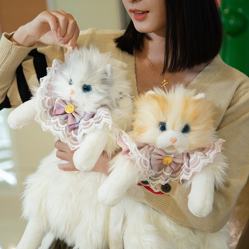 Cute And Adorable Plush Kitty Shoulder Bag For Women