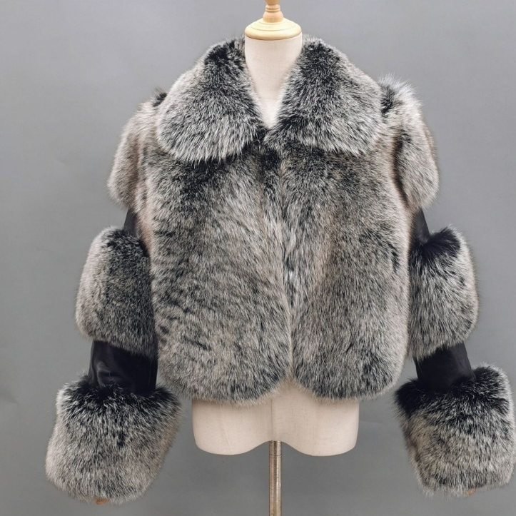 European And American Fur Coat Women's Clothing