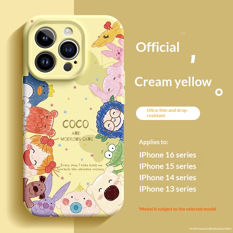 Compatible With The 5 Liquid Silicone 14 Plus Full-Body Phone Case