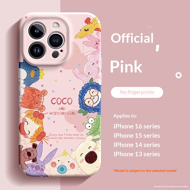 Compatible With The 5 Liquid Silicone 14 Plus Full-Body Phone Case