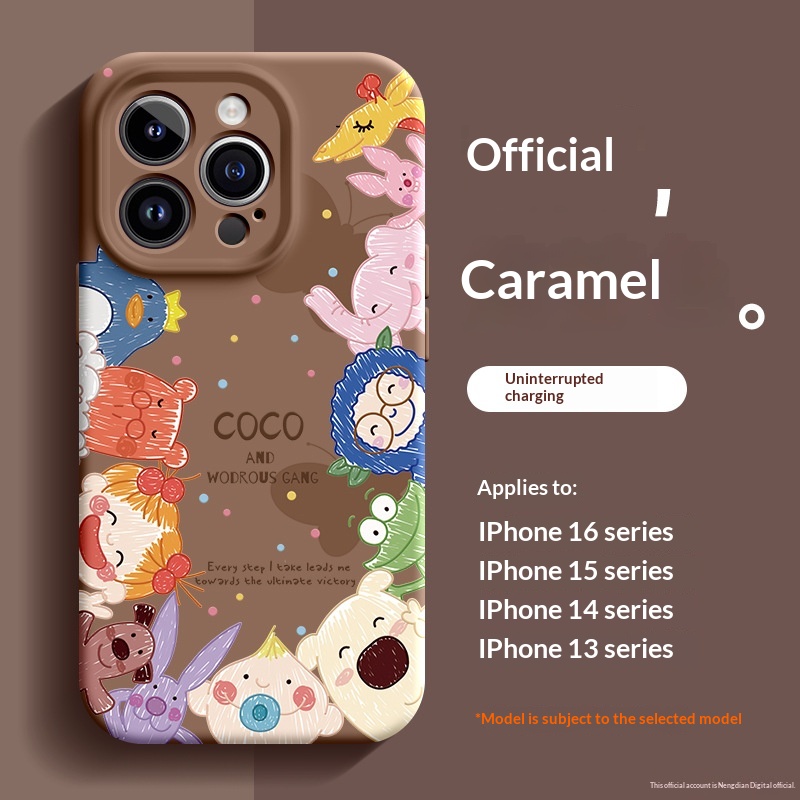 Compatible With The 5 Liquid Silicone 14 Plus Full-Body Phone Case