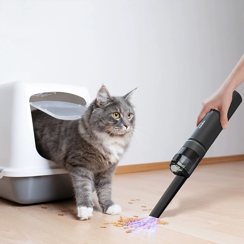 Car Vacuum Cleaner With Self-cleaning Function Powerful Suction And Inflatable Capability