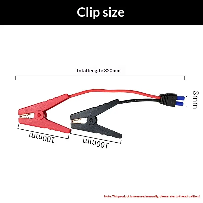 Portable Car Emergency Start Cable Clamps