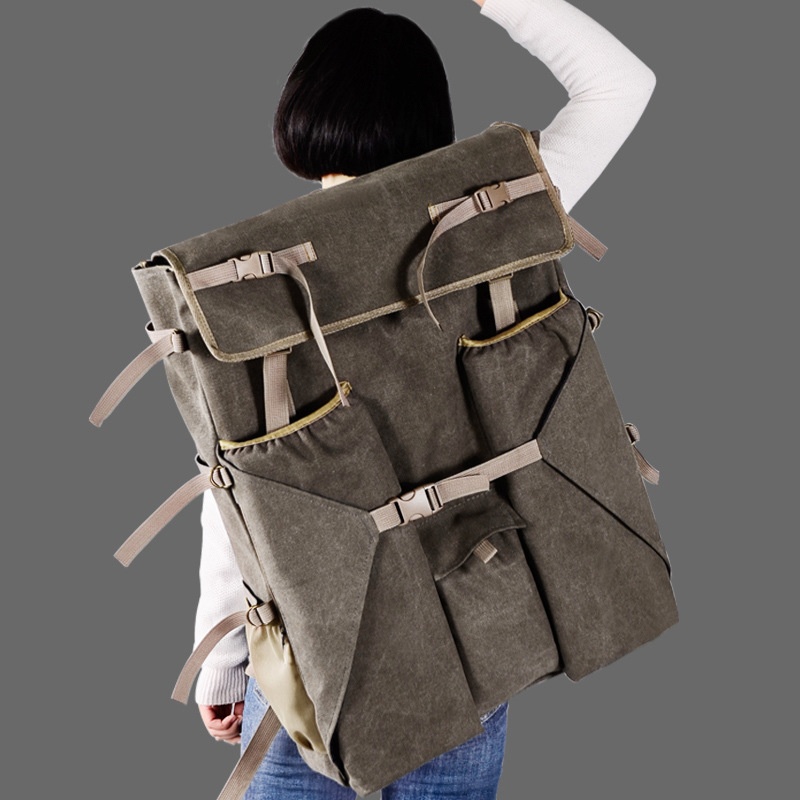 Art Students Bag K-style Sketch Bag Drawing Board Bag Multi-functional Storage