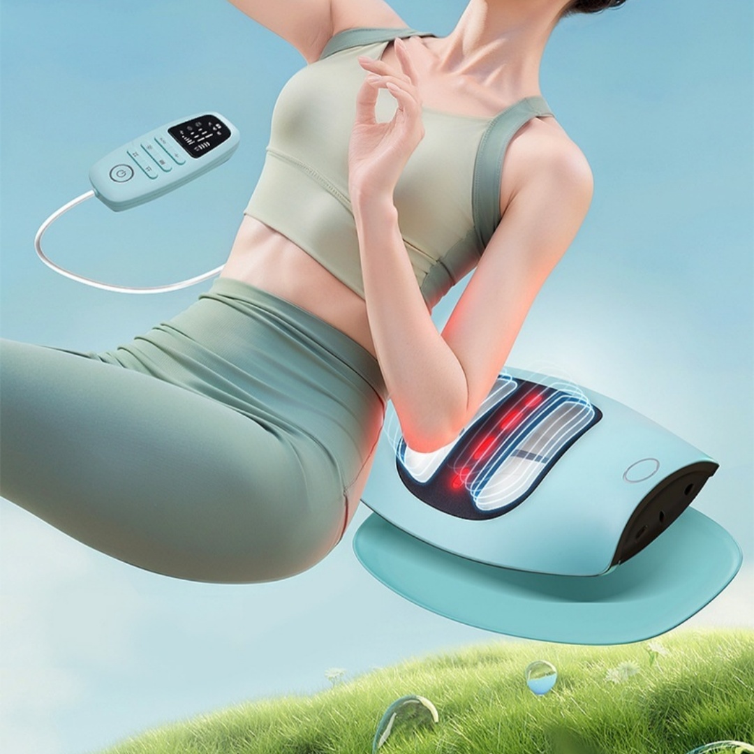 Smart Red Light Heat Therapy Device For Relieving Muscle Strain And Lumbar Traction Massage