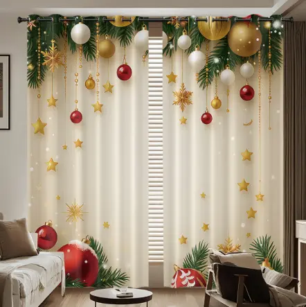 Thickened High-Precision Polyester Sun-Blocking Curtain