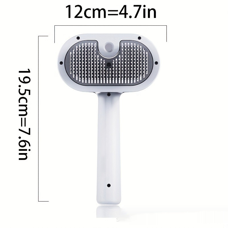 One-Click Fluff-Removal Pet Hair-Removing Spray Brush
