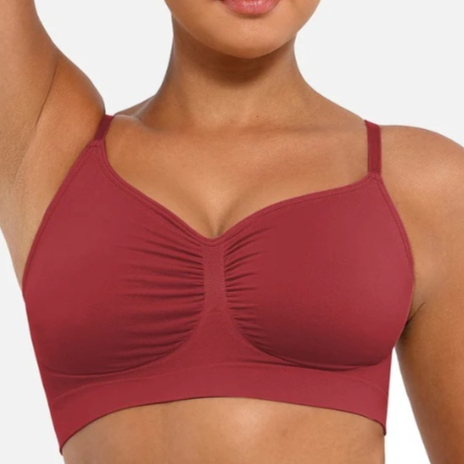 Wireless Supportive Shaping Bra With Adjustable Shoulder Straps