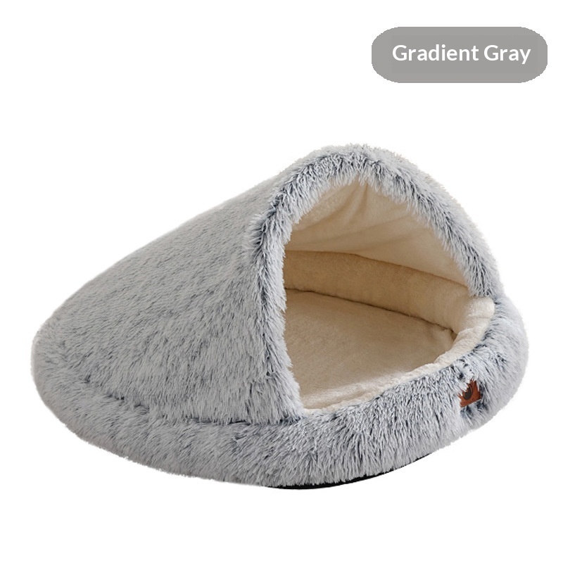 Semi-enclosed, Shell-shaped Pet Bed Designed Specifically For Pets Offering Wind Protection And Warmth