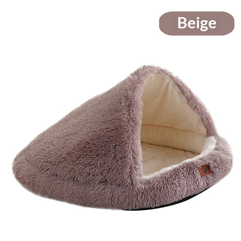 Semi-enclosed, Shell-shaped Pet Bed Designed Specifically For Pets Offering Wind Protection And Warmth