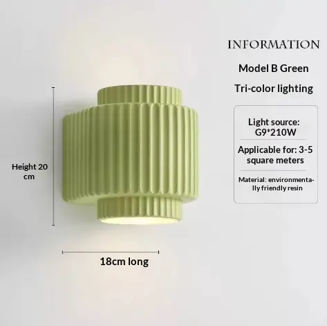 Living Room Hallway Background Wall Wabi-sabi Style Lighting Wall Lamp