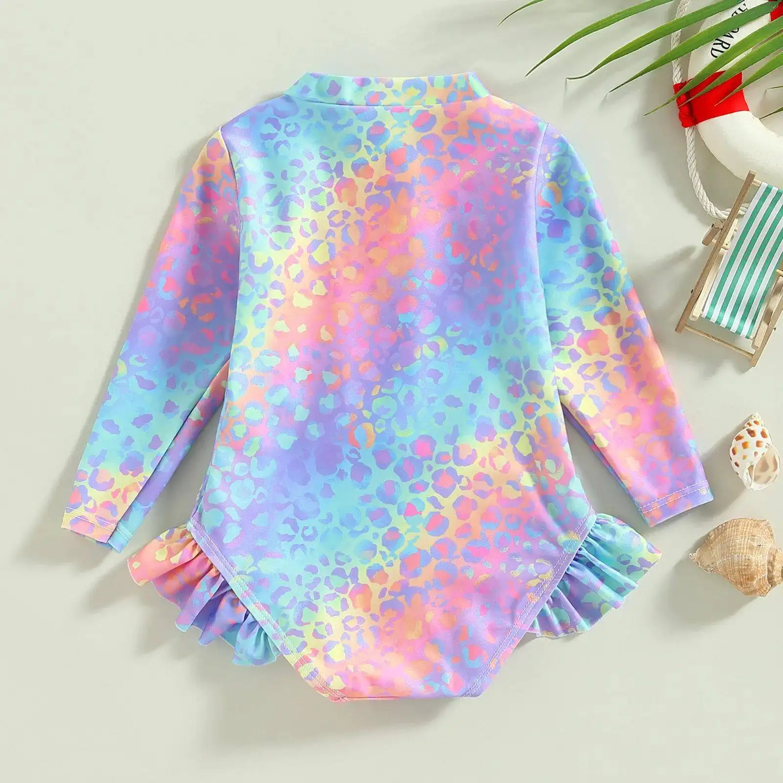 Summer Toddler Kids Baby Girl Printed Swimsuits