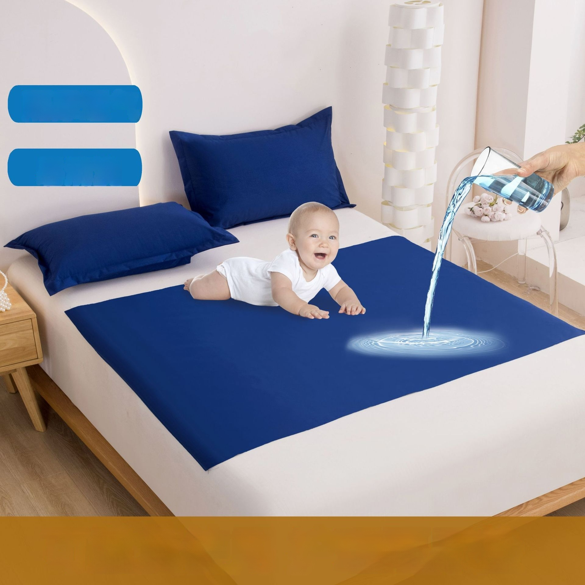 Diaper Pads For Babies Waterproof Washable And Designed As Period Pads Care Pads For Seniors With A Non-slip Surface