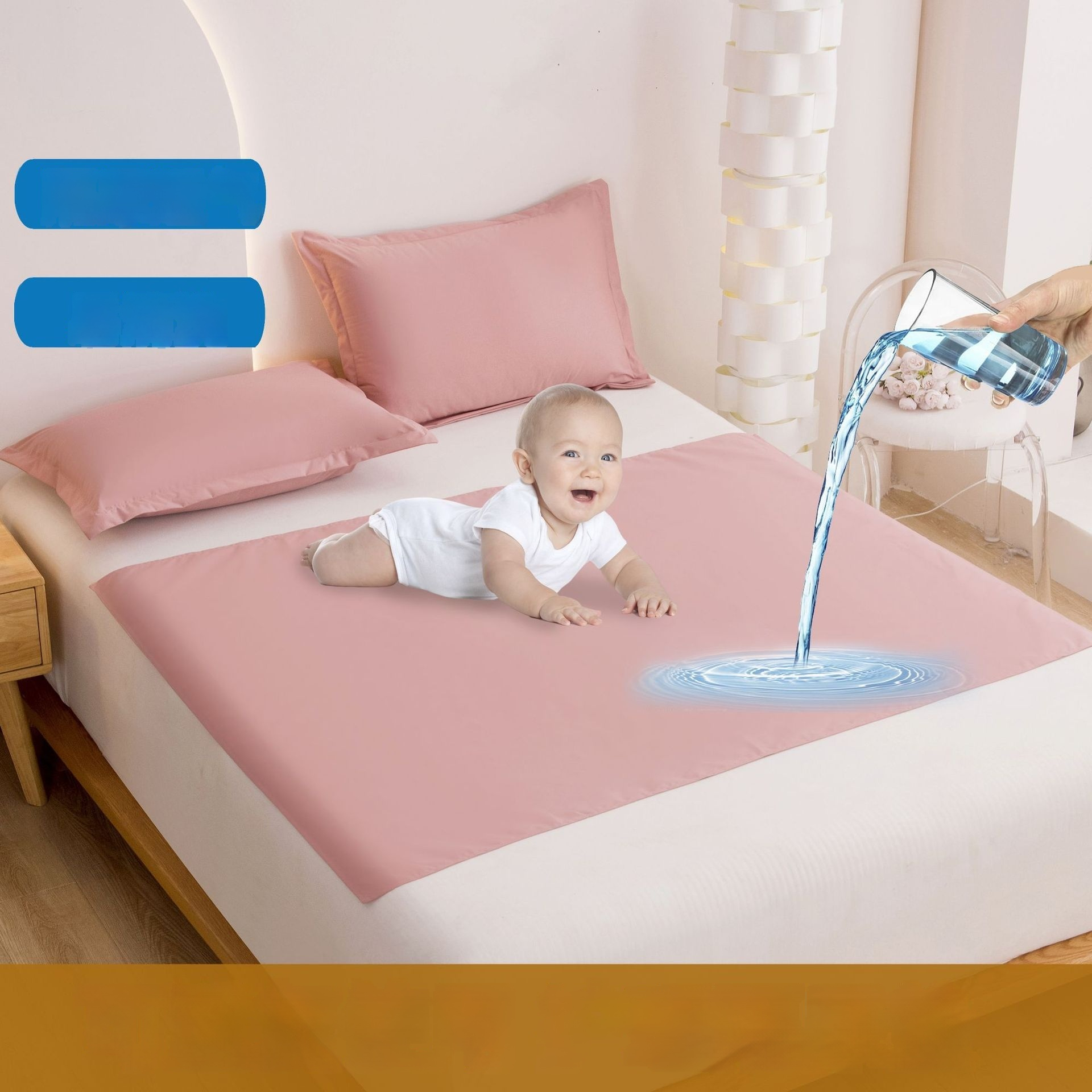 Diaper Pads For Babies Waterproof Washable And Designed As Period Pads Care Pads For Seniors With A Non-slip Surface