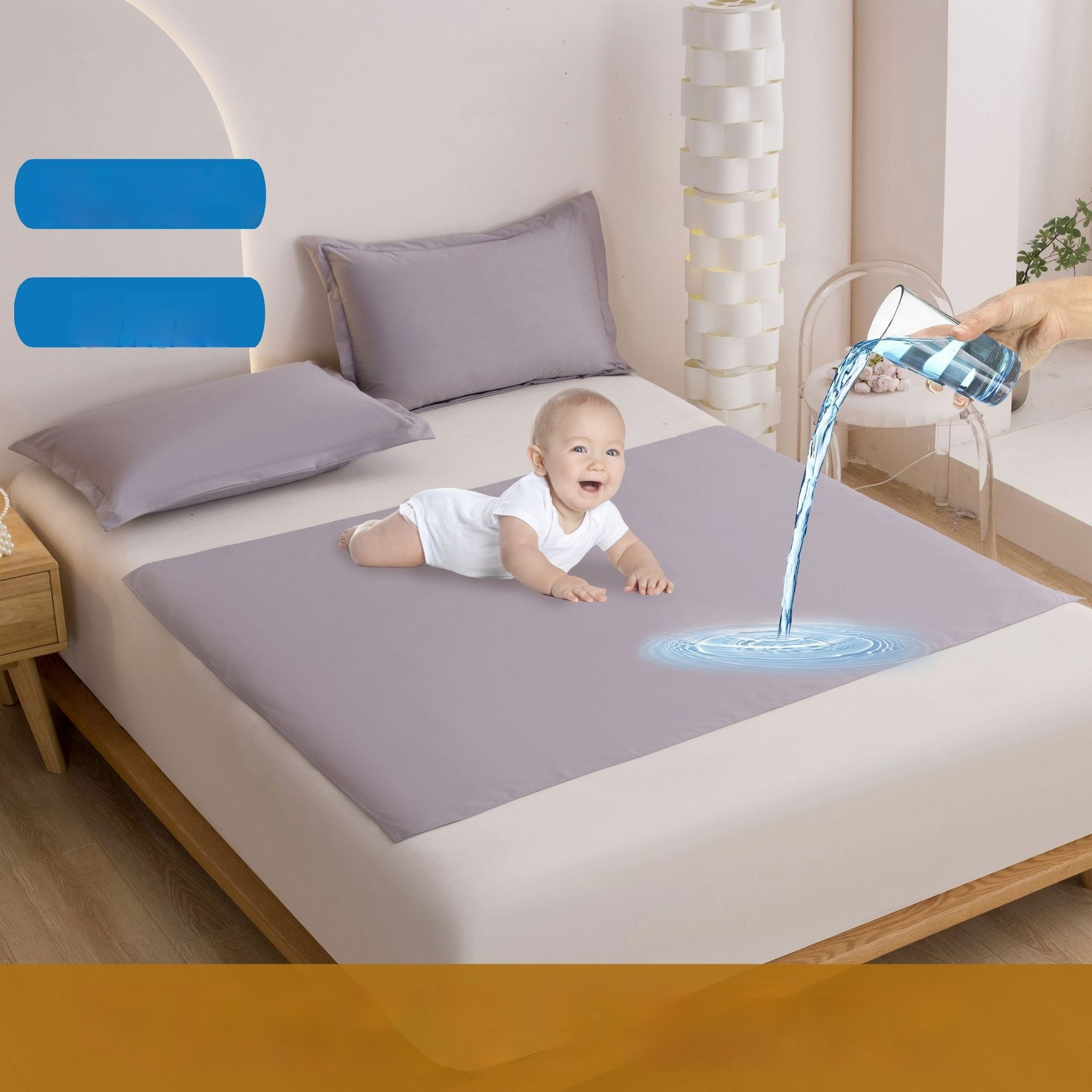 Diaper Pads For Babies Waterproof Washable And Designed As Period Pads Care Pads For Seniors With A Non-slip Surface