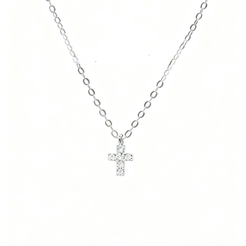 Dainty Chic Mini Diamond-studded Necklace For Women - Jewelry & Watches