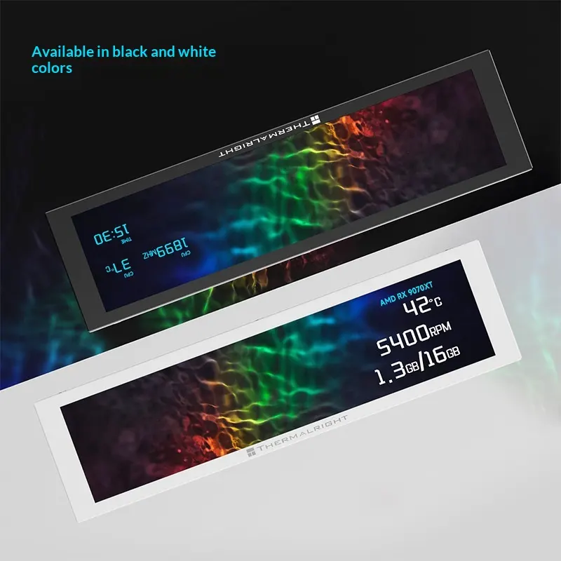 686-inch and 916-inch Full-color LCD Magnetic Docking Secondary Screens